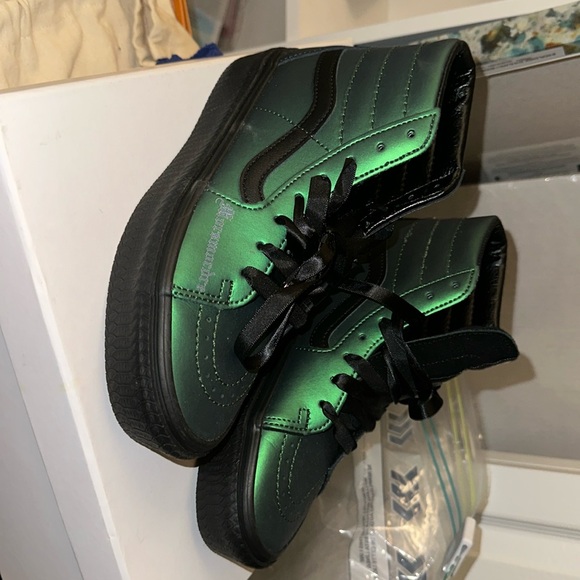 HARRY POTTER X SK8-HI PLATFORM RB 'MORSMORDRE DARK ARTS'. Limited Edition - Picture 1 of 4